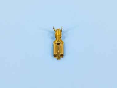 205帶鎖插簧，紫銅，直帶（B03-02）