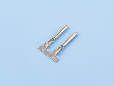 雙腳密封公端，黃銅，鍍鎳，橫帶（OG01-05）