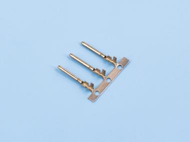 雙腳密封公端，黃銅，鍍鎳，橫帶（OG01-04）