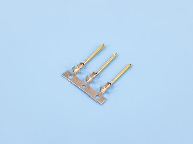 1.0雙腳密封公端，黃銅，橫帶，鍍金（OG12-01）