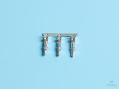 2.0雙腳帶彈片公端，黃銅，橫帶，鍍鎳（OG13-01）