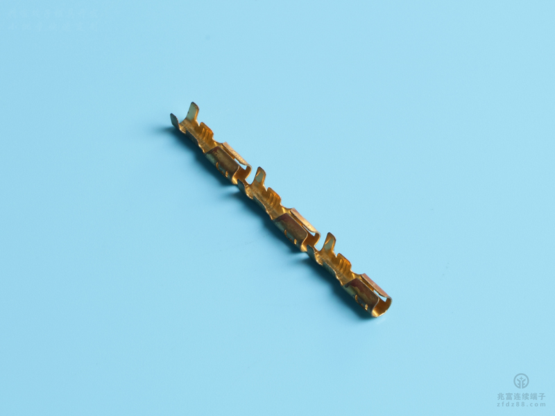 3.96子彈頭母端，黃銅，原色，直帶（OM19-02）
