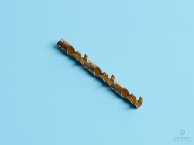 3.96子彈頭母端，黃銅，原色，直帶（OM19-02）