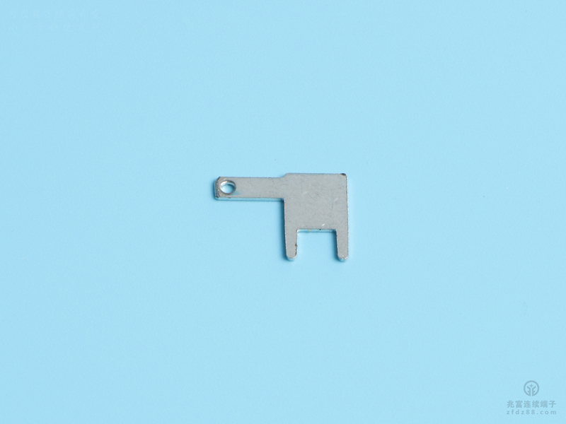 2.8旗型PCB插片，黃銅，鍍亮錫，單粒（PCBF01-01）