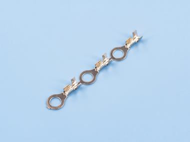 8.5-5.3雙腳圓形端子，黃銅，鍍鎳，直帶（R01-03）