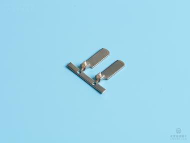 5.0電源插片，黃銅，鍍鎳，橫帶（T12-02）